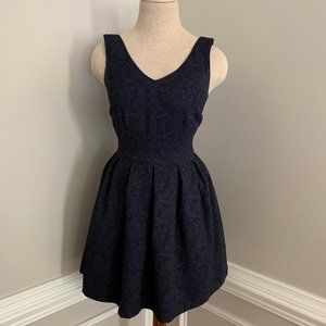 Bar III Princess Style Brocade Dress